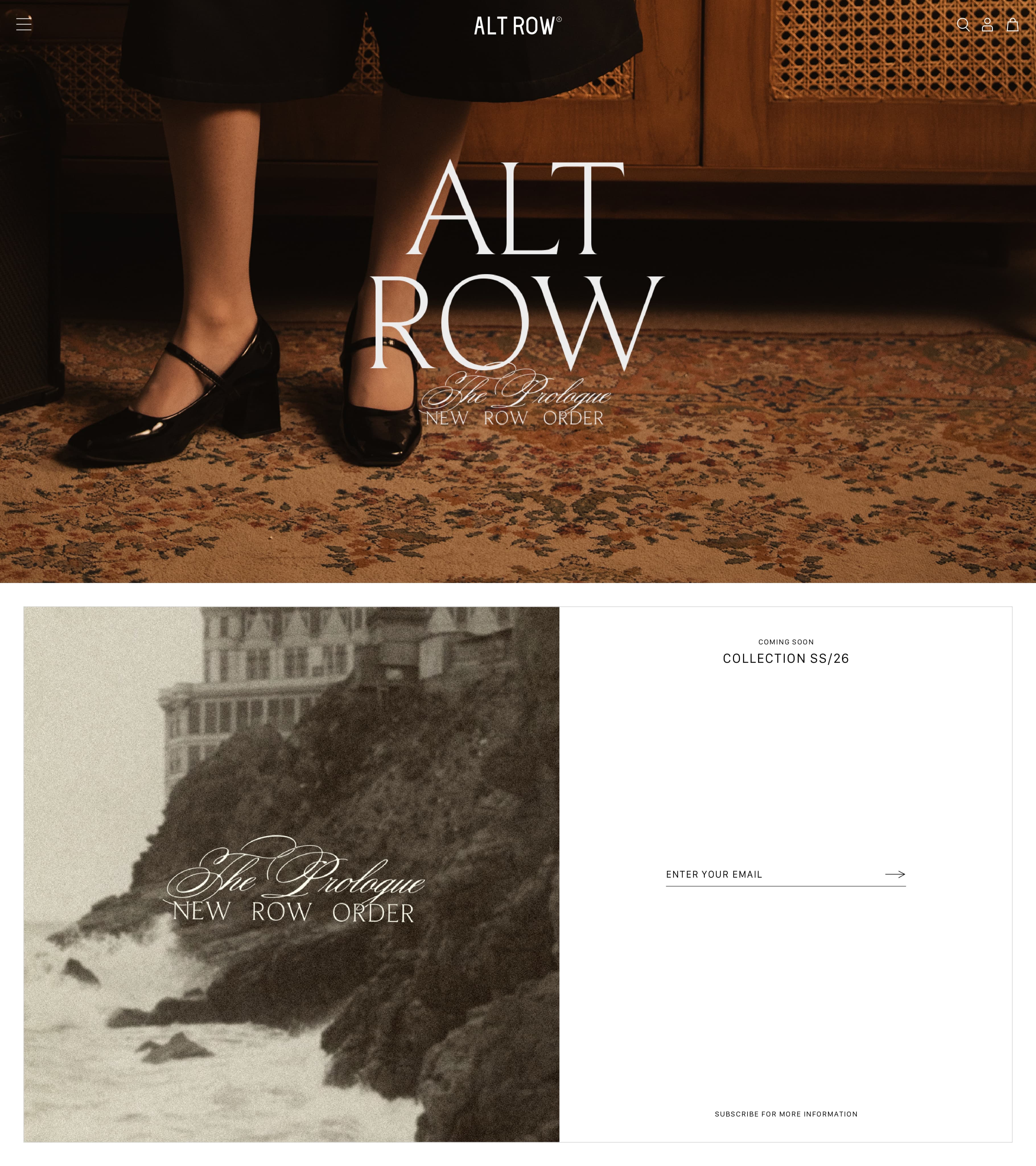Alt Row brand identity