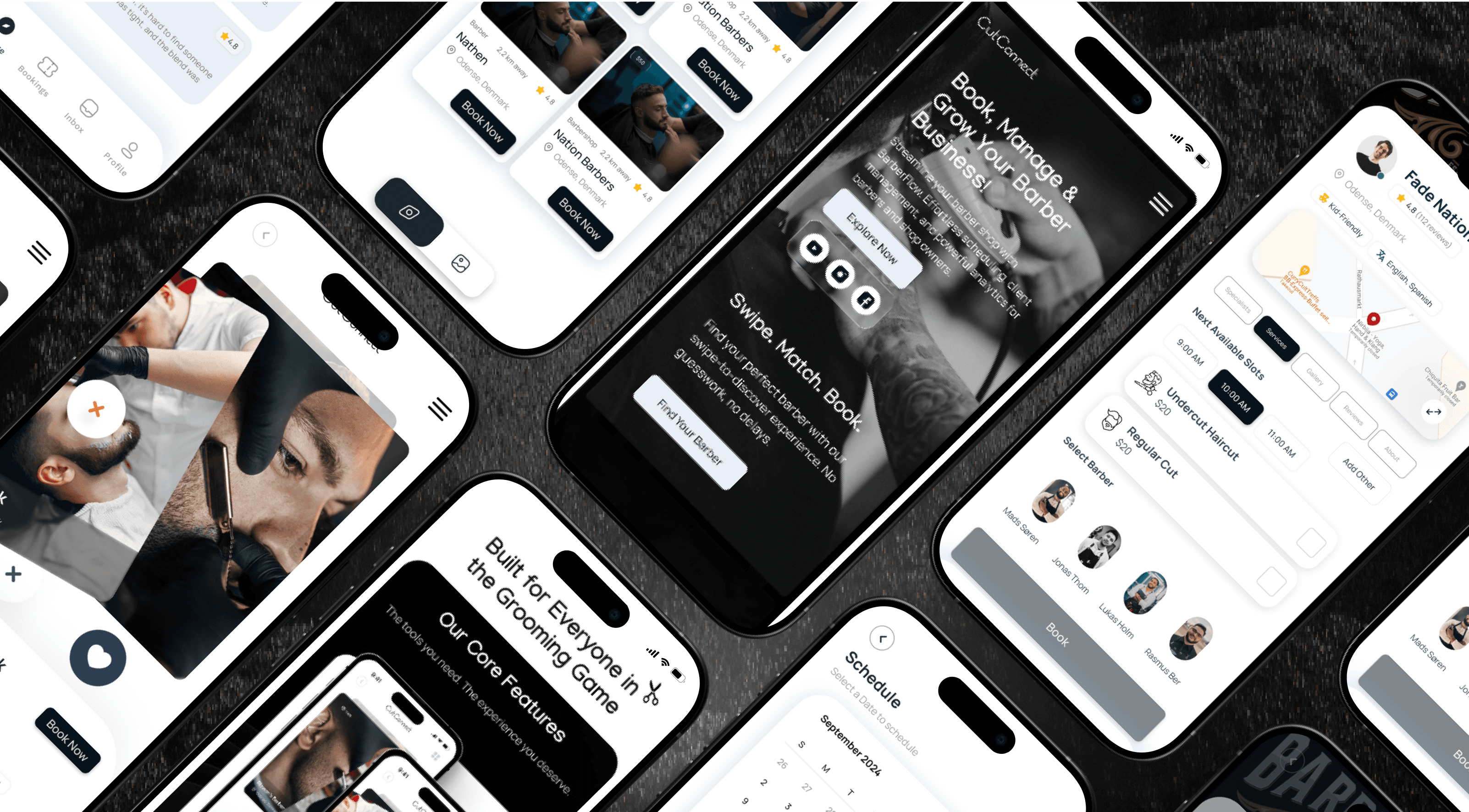 Cut Connect app showcased across devices