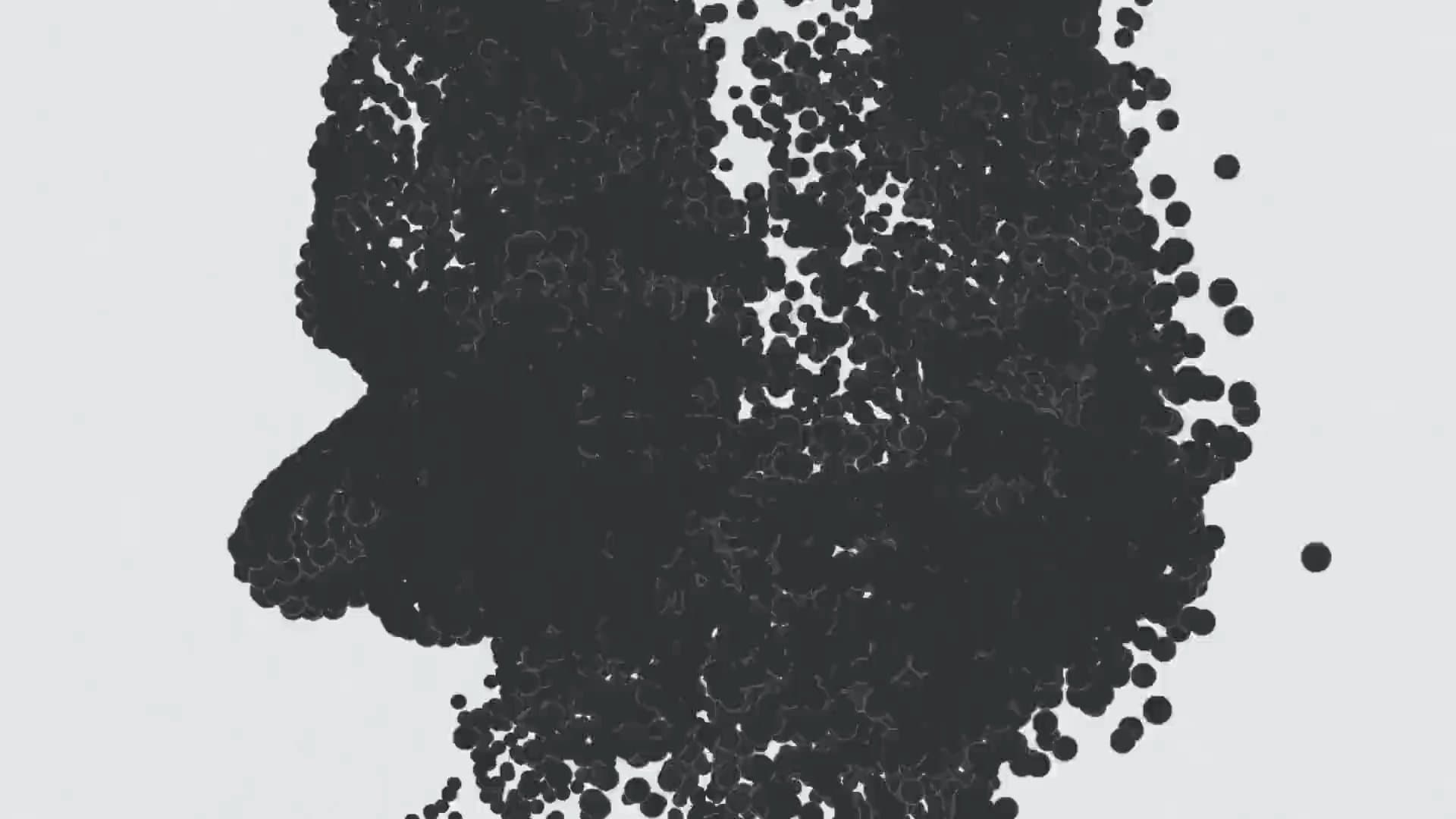 High-contrast monochrome texture